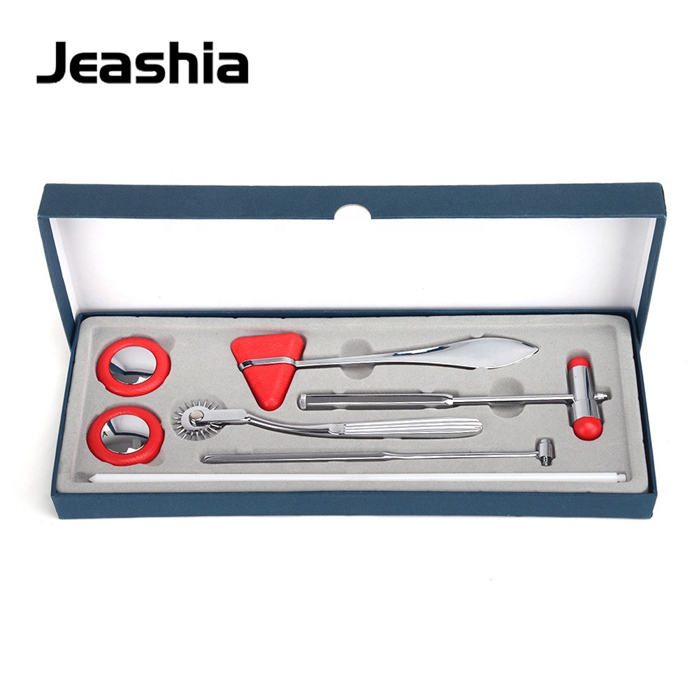 Medical diagnostic reflex hammer kit (5 pcs in a set)